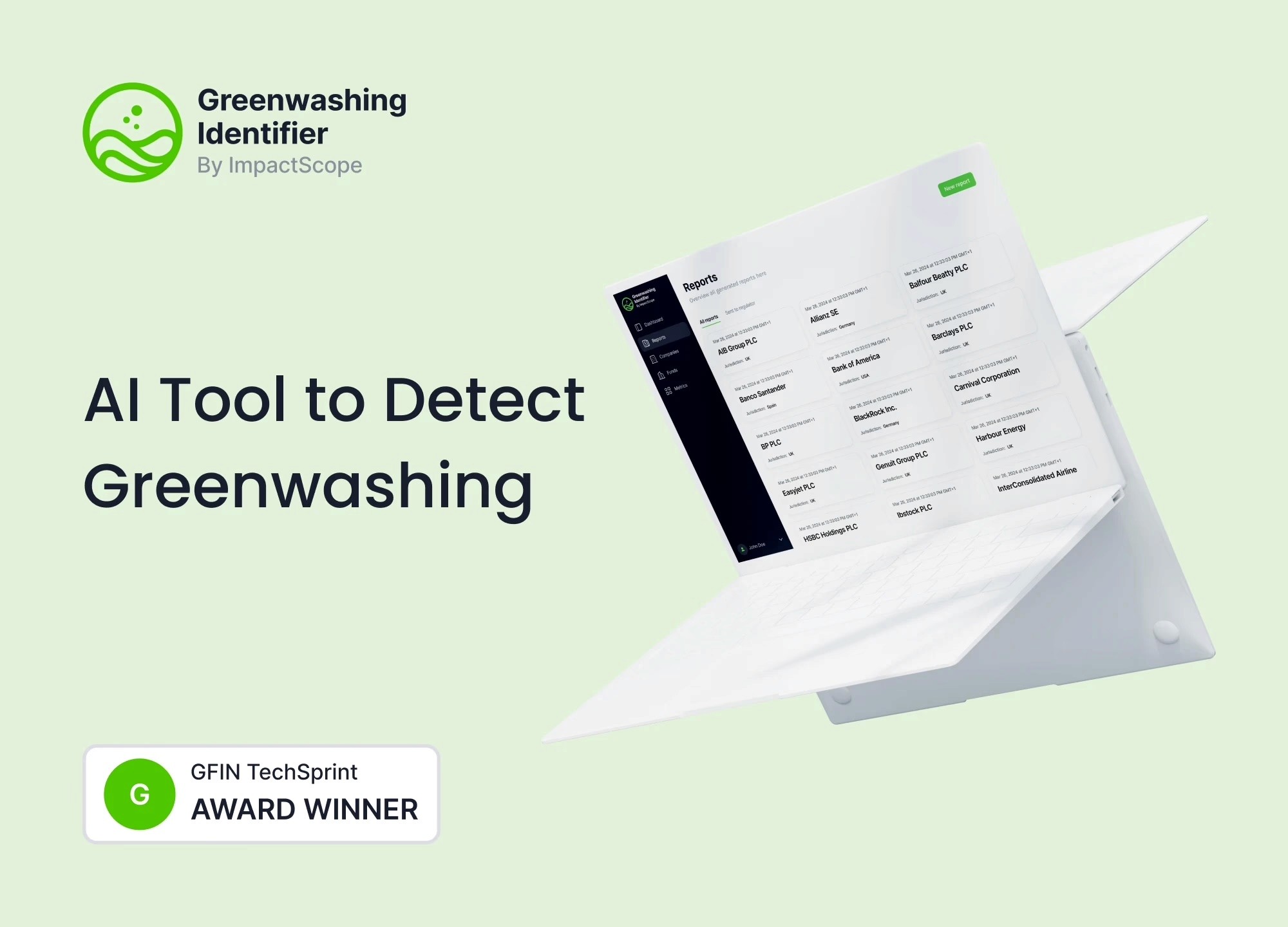AI tool to detect greenwashing